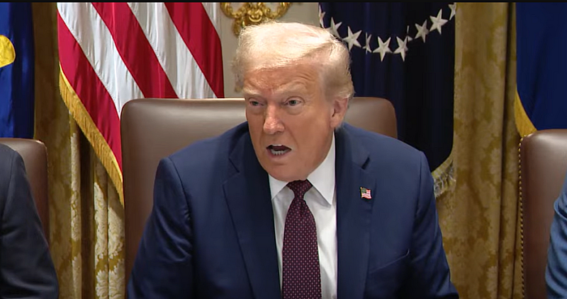 Американският президент Доналд Тръмп заяви че САЩ са извършили мащабни