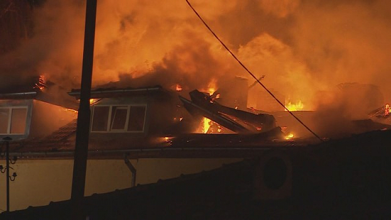 Ден след големия пожар засегнал две болници в София започна