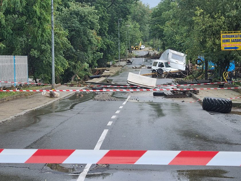 След потопа остава в сила бедственото положение по Южното Черноморие