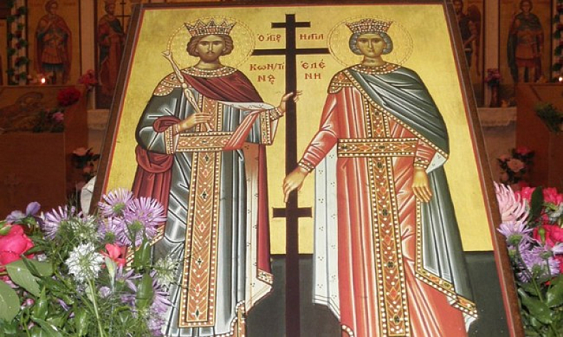 Свети Константин бил император на Византия през IV век Той