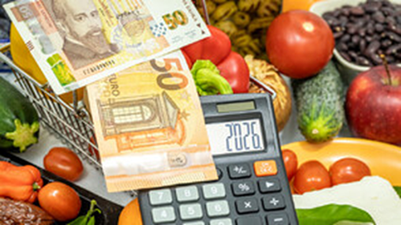 Годишната инфлация за декември 2025 г спрямо декември 2024 г