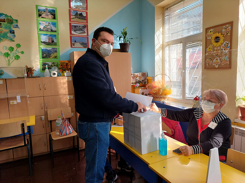 Гласувах за свободна и справедлива България чиито олицетворение ще бъде
