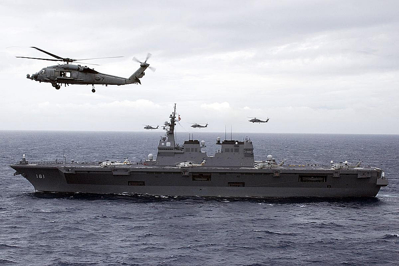 Според споразумението три кораба ще бъдат построени в Япония а