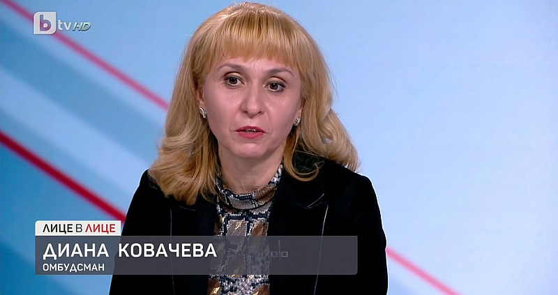 Омбудсманът Диана Ковачева коментира в студиото на Лице в лице