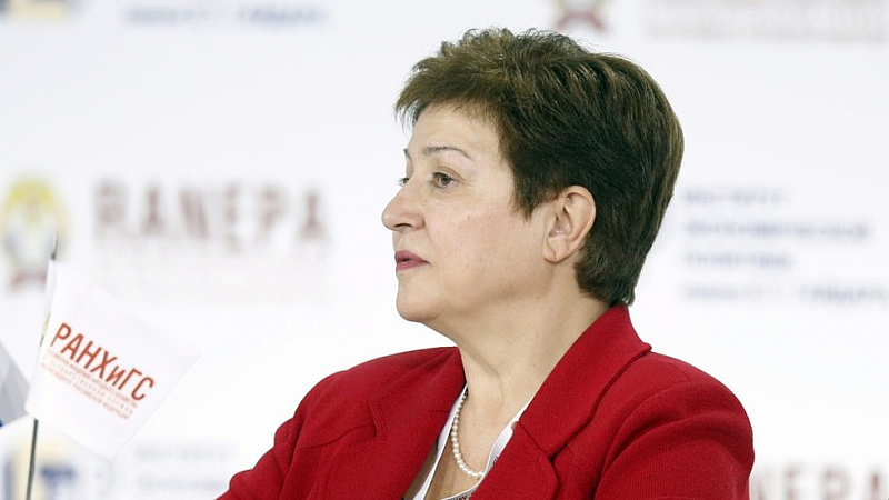 Според директора на Международния валутен фонд Кристалина Георгиева има голяма