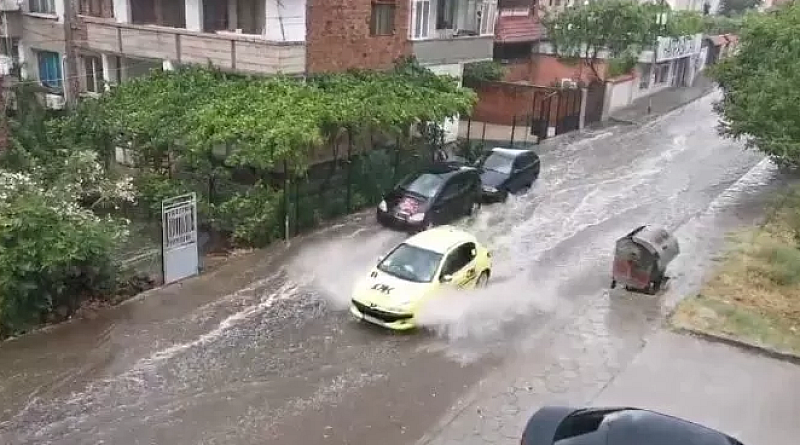 В Петрич са наводнени десетки къщи. Хората се оплакват, че