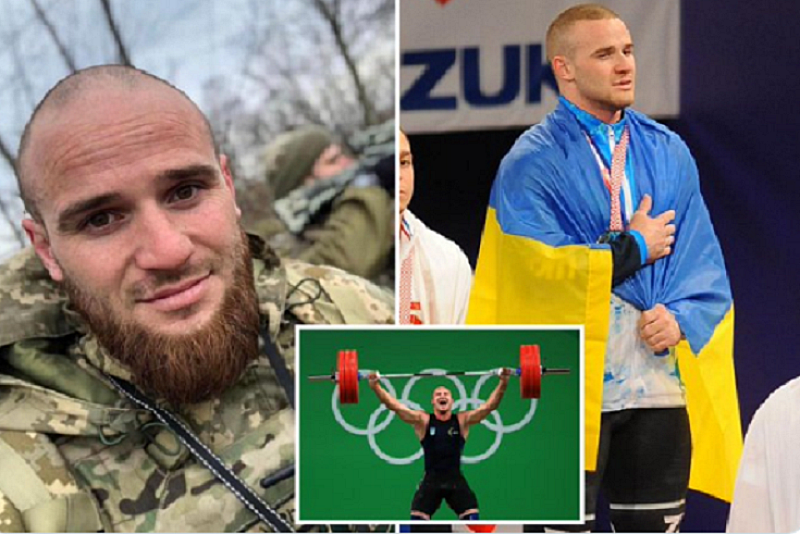 Снимка: На фронта загина украински двукратен европейски шампион по вдиган...