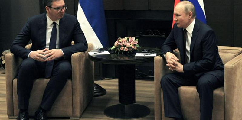 На 26 април Путин проведе разговори с генералния секретар на