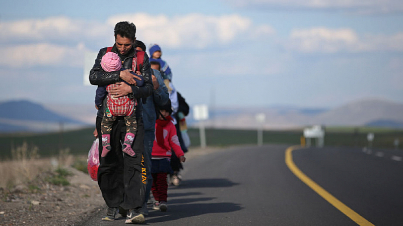 Група граждани на Афганистан се намирали на автомагистрала Тракия близо