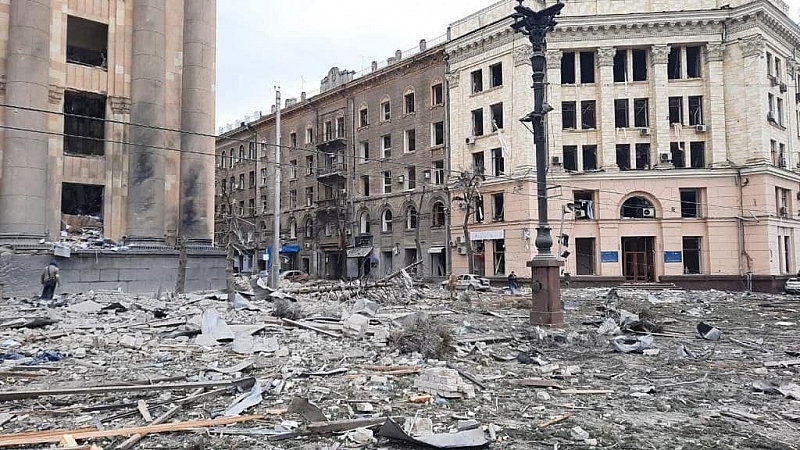 Русия се опитва да направи Харков фронтови град каза украинската