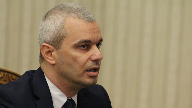 Това заяви от парламентарната трибуна Костадин Костадинов от “Възраждане”. Партията