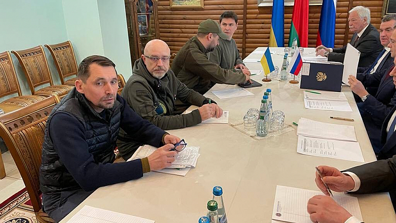Това е вторият кръг от преговори Съветникът на украинския президент Михаил