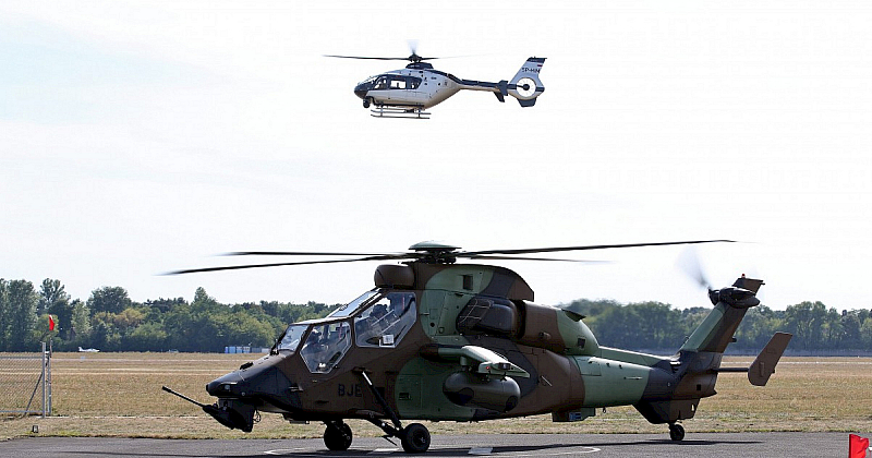 На 22 февруари пет вертолета от състава на Сухопътните войски