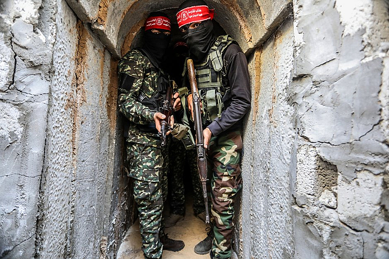 Смята се че мрежата от тунели разположени под ивицата Газа