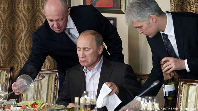 Пригожин който е известен като готвача на Путин е въвлечен