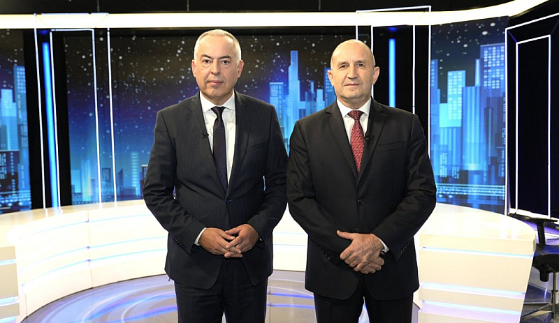 Дълго очаквано интервю защото досега говоренето на Радев бе в