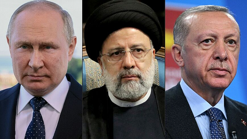 Вчера в Техеран си стиснаха ръцете лидерите на Русия Турция