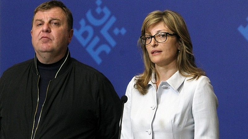Реакцията на двамата вице премиери Екатерина Захариева и Красимир Каракачанов