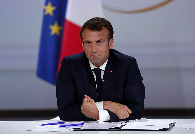 Макрон съобщи че Франция ще предостави на Украйна допълнителна помощ