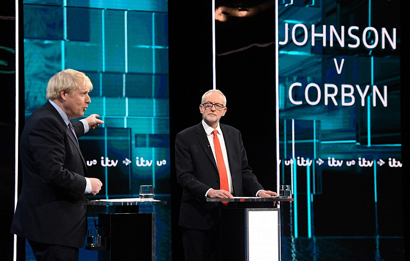 Премиерът на Великобритания Борис Джонсън е победител в първия дебат
