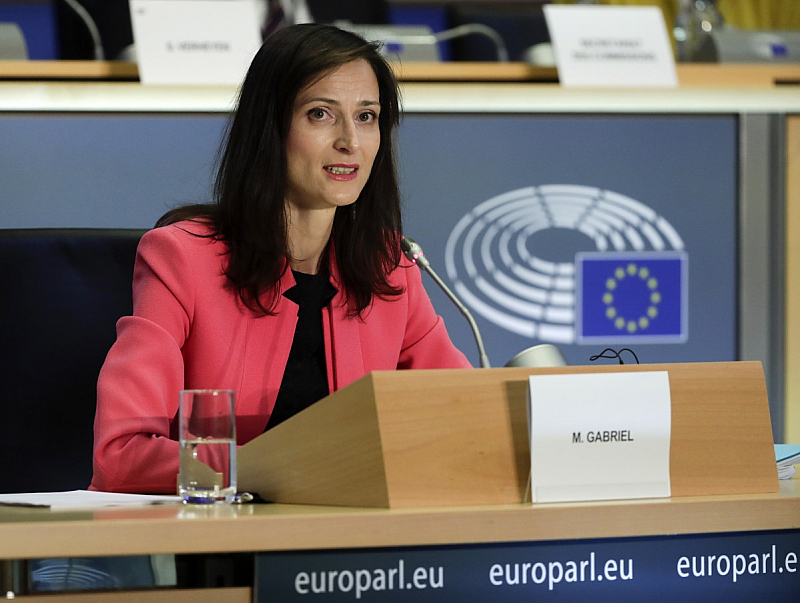 Делегацията от Европа придружаваща Мария Габриел включва представители на европейски