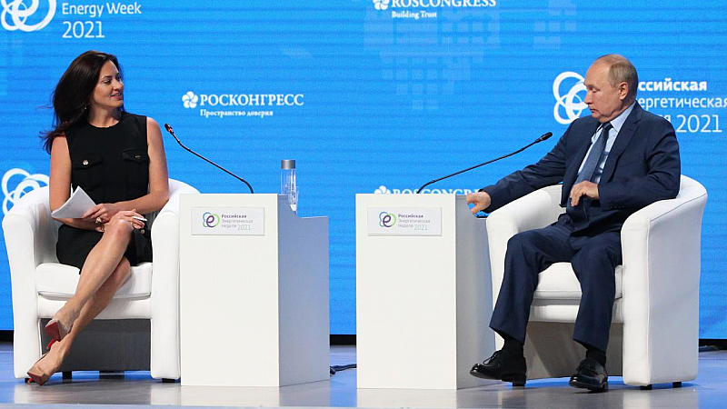 В предаване по държавната телевизия Россия 1 привърженици на Путин