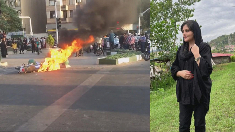 Водни оръдия сълзотворен газ и палки срещу протестиращи в Иран