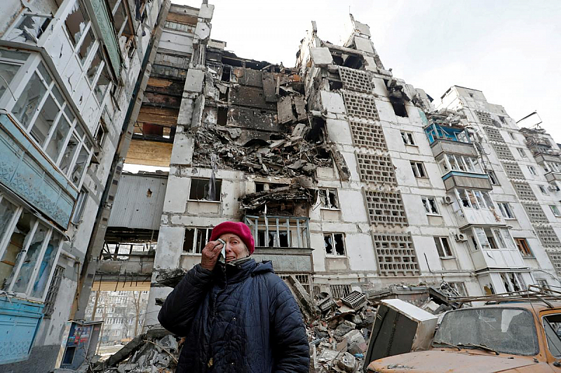 Кметът на града Вадим Бойченко отбеляза че руските нашественици са