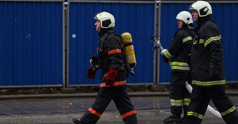 16 са огнеборците от пловдивската противопожарна служба включени в оперативна