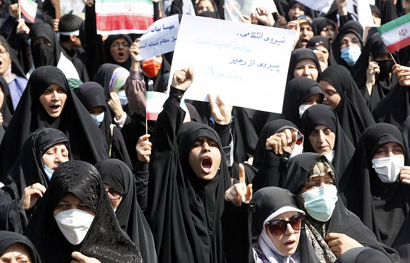 Организацията призовава международната общност да подкрепи демонстрациите на иранския народ