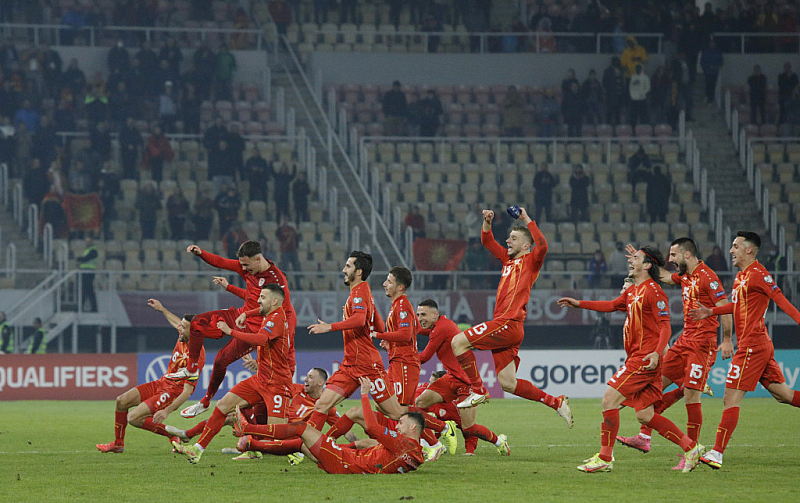 Северна Македония откри резултата още в 7 ата минута когато Езджан