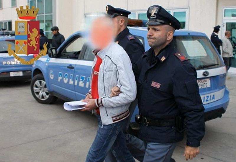 Италианската полиция разпространи снимка на Спига от ареста За bTV