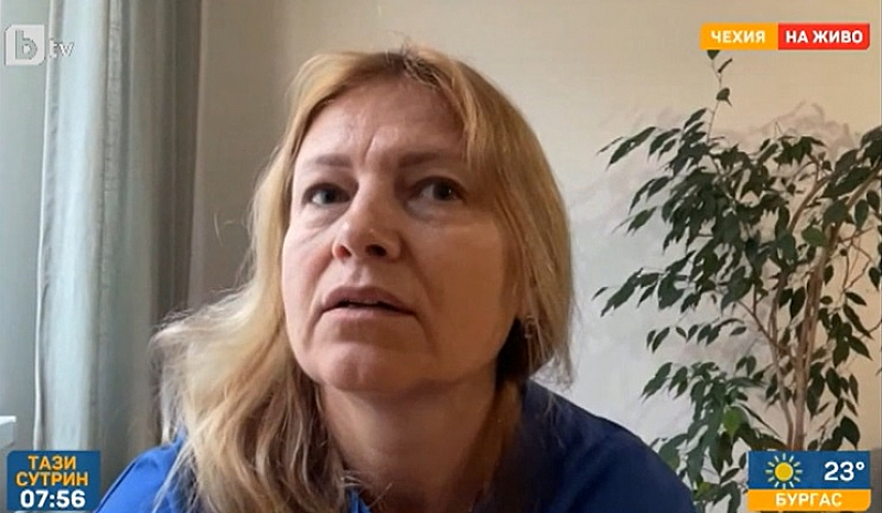 Това разказа в ефира на bTV украинският журналист Татяна Дергачева