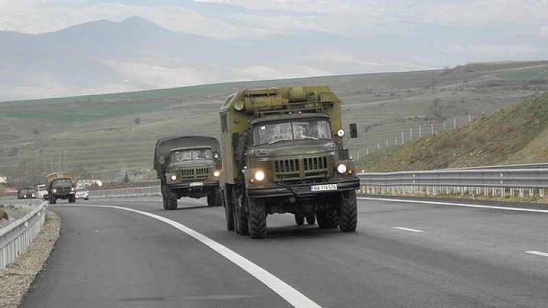 Военната техника ще се придвижва по националната пътна инфраструктура от