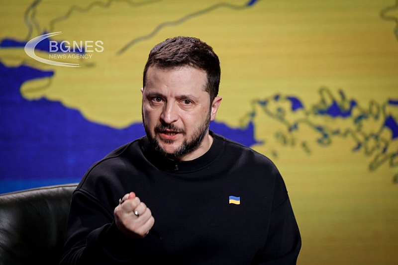 Това заяви във видеообръщение украинският държавен глава Володимир Зеленски, цитиран