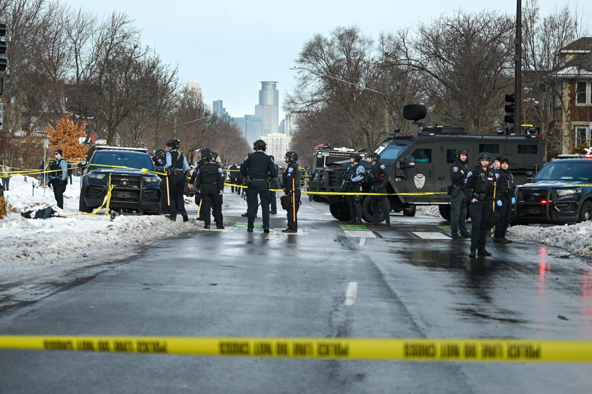 Инцидентът е станал в жилищен квартал южно от центъра на