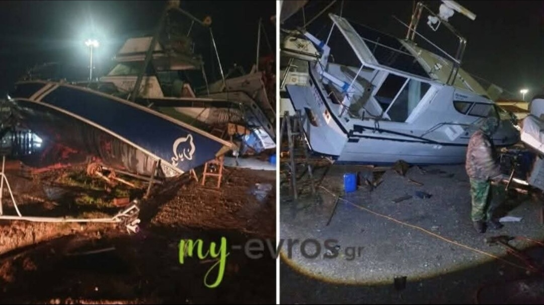 Сериозни поражения има и около летище Демокритос Три тренировъчни самолета