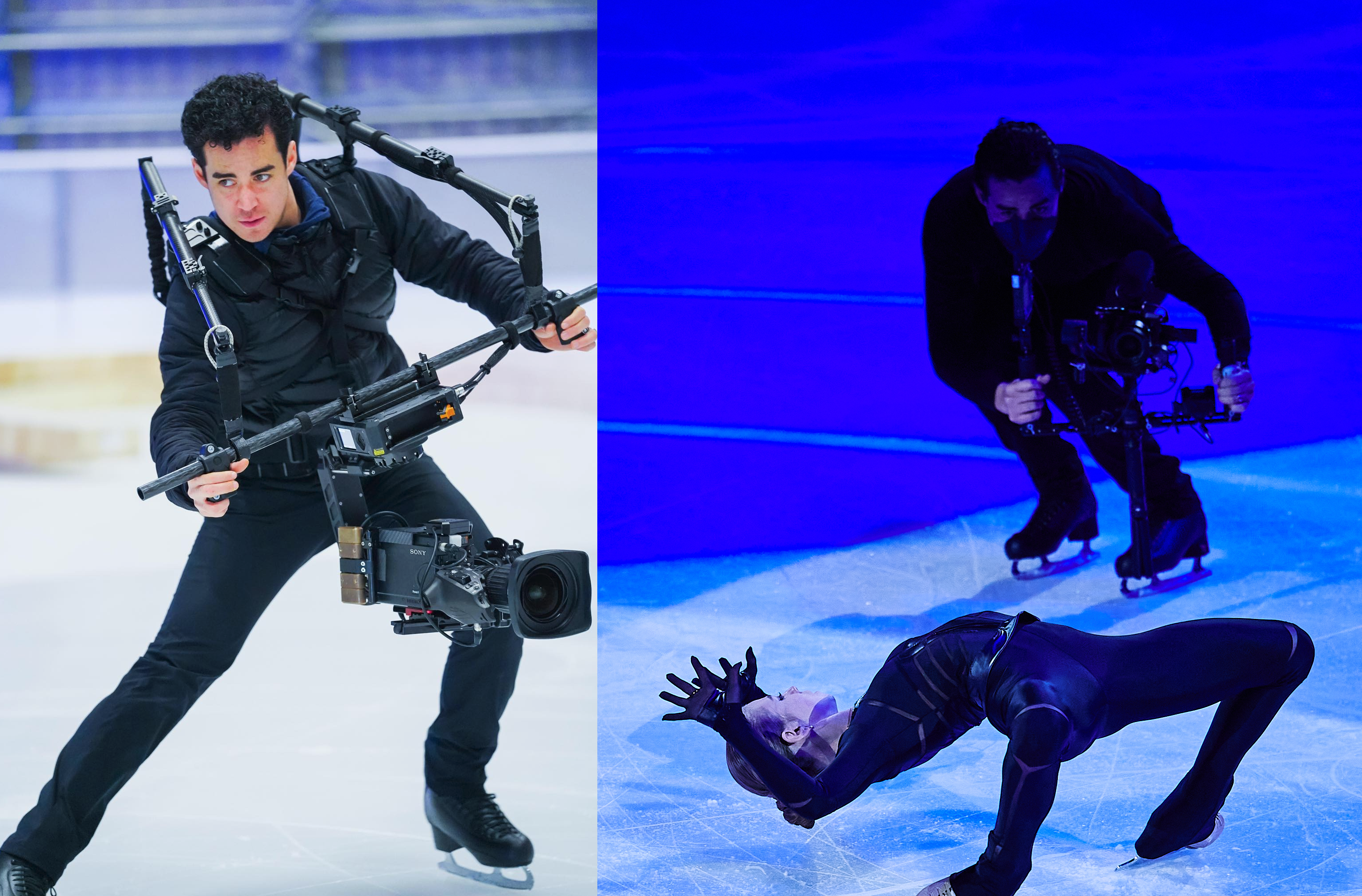 Коуън не е на леда по време на самите изпълнения