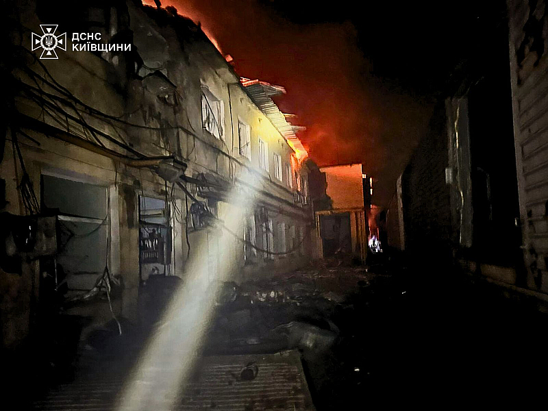 КременчукЕксплозии се чуха в Кременчук Полтавска област около 1 30