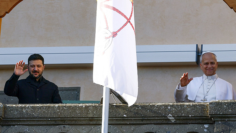 Срещата с папата се проведе в момент когато Украйна се