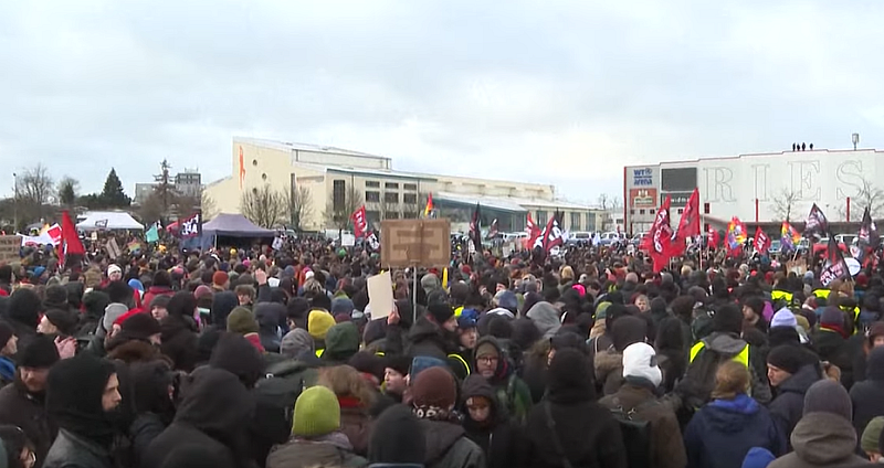 Конференцията на AfD е част от кампанията на партията за