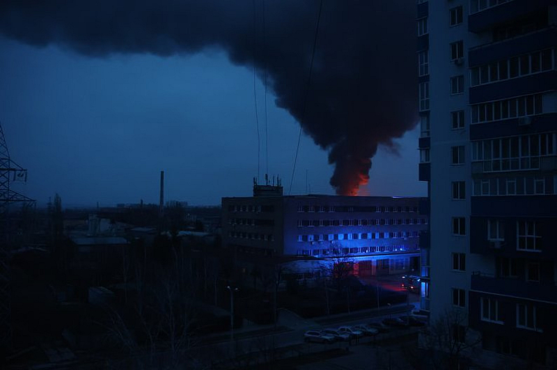 Катерина Велничук дремнала следобед когато експлозия разбила прозорците на апартамента