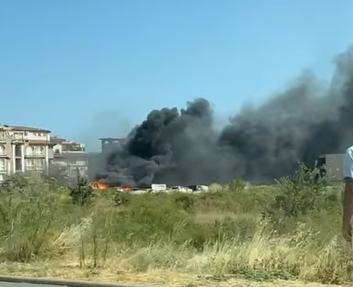 Местни хора разказаха пред ФрогНюз че са се запалили сухи