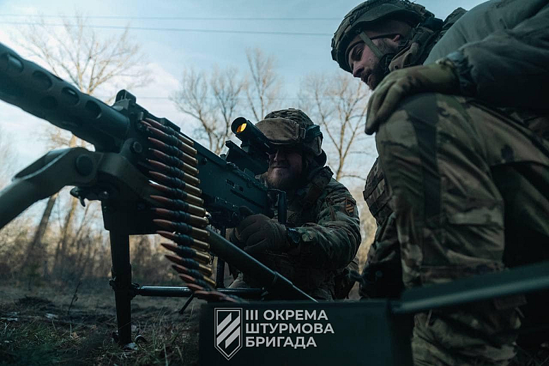 Максим Жорин, заместник-командир на Трета щурмова бригада на Украйна, нарече