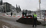 Кметът на Смолян обяви бедствено положение заради свлачището на пътя за Пампорово