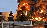Украински дрон подпали най-важния руски петролен възел в Черно море