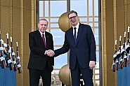 Вучич и Ердоган обсъдиха стратегическото партньорство между Сърбия и Турция