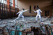 Да тренираш сред руини: Със зрелищни снимки Зеленски призова Русия да е аут от Олимпиадата