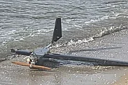Дрон изплува на южния плаж в Несебър