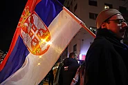 Обиск в Ректората на Белградския университет предизвика напрежение и протести
